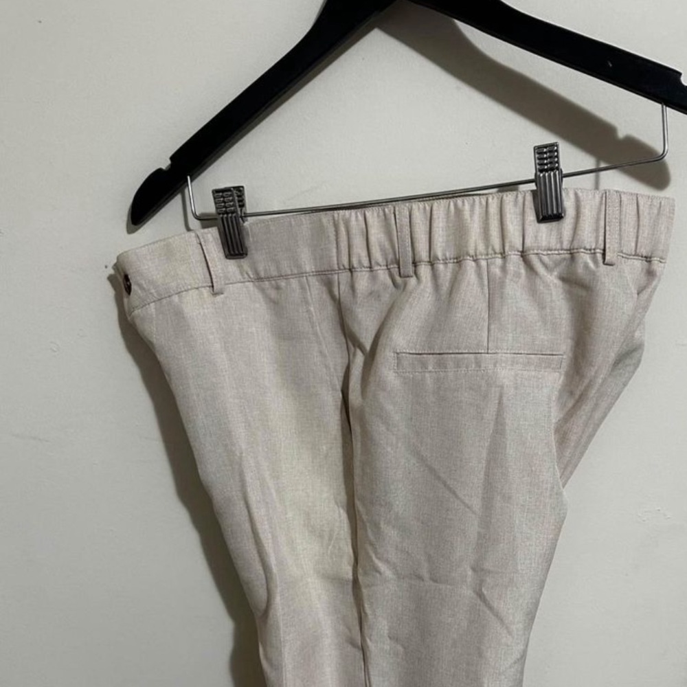 SHEIN Suit Pants Medium Khaki coloured